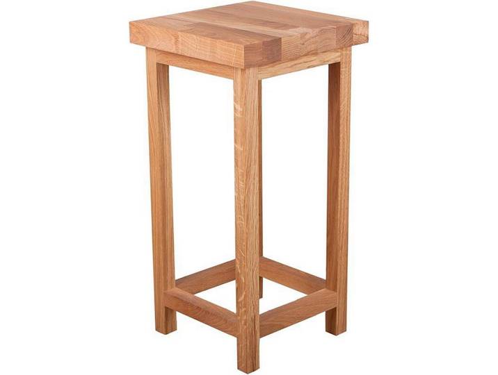 GARTENHOCKER Eichefarben geölt