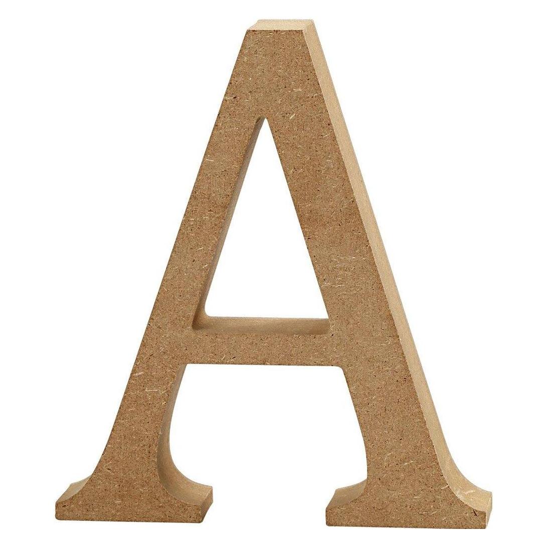 Creativ Company Letter A MDF 8cm, 1st. (5712854003216)
