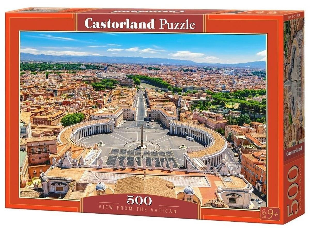 Castorland Puzzel Uitzicht op Vaticaanstad 500 stukjes