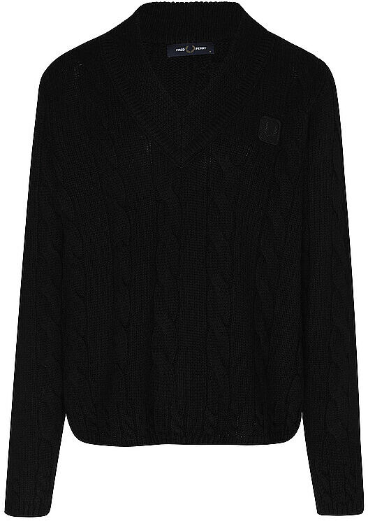 FRED PERRY Pullover  schwarz   S S