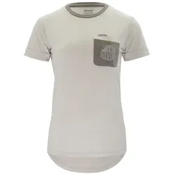 Silvini Calvisia Damen T-Shirt mit kurzen Ärmeln in Cloud/Grau Gr. M