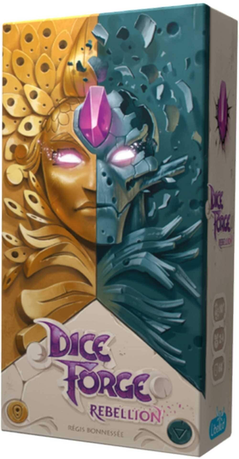 Dice Forge: Rebellion Expansion for Board Games, Ages 10+, 1-4 Players, English, Libellud