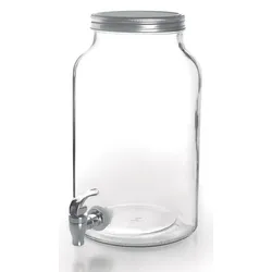 LACOR Spenderkaraffe aus Glas 5,5 L 61951 mit Zapfhahn