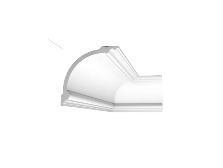 Deko-Stuckleiste „BA`ROCK C 338“ - 200 cm weiss Orac Decor