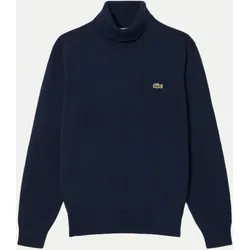 Rollkragen Pullover Blau L