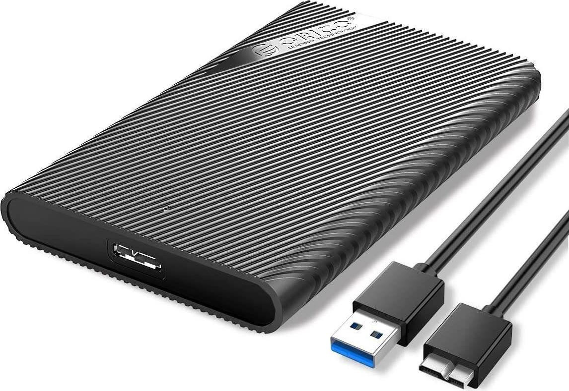 ORICO 2.5 inch HDD/SSD rubberen behuizing, zwart