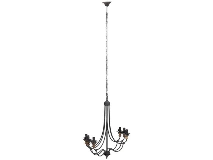 Plafonnier en métal noir d69x86h cm