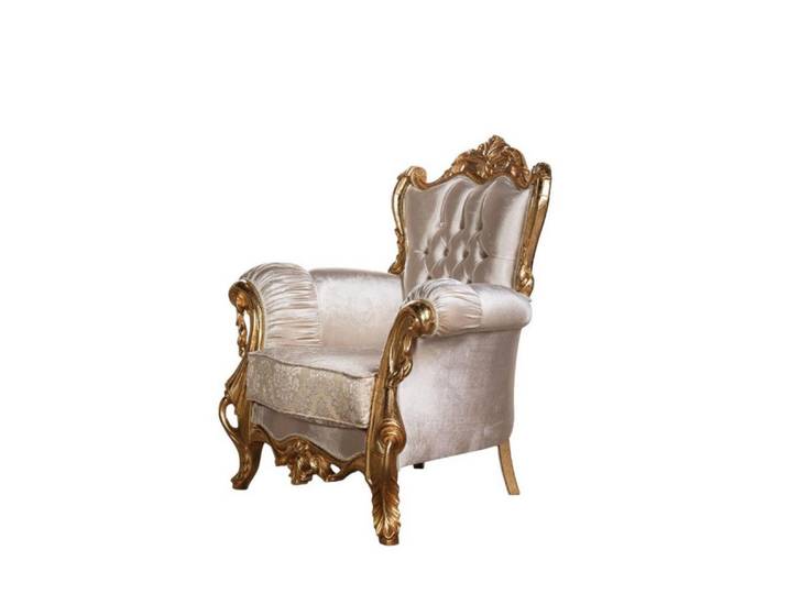 Xlmoebel Sessel Barock Rokoko Stühle im antiken Stil mit kunstvollen Verzierungen (Sessel), Hergestellt in Europa