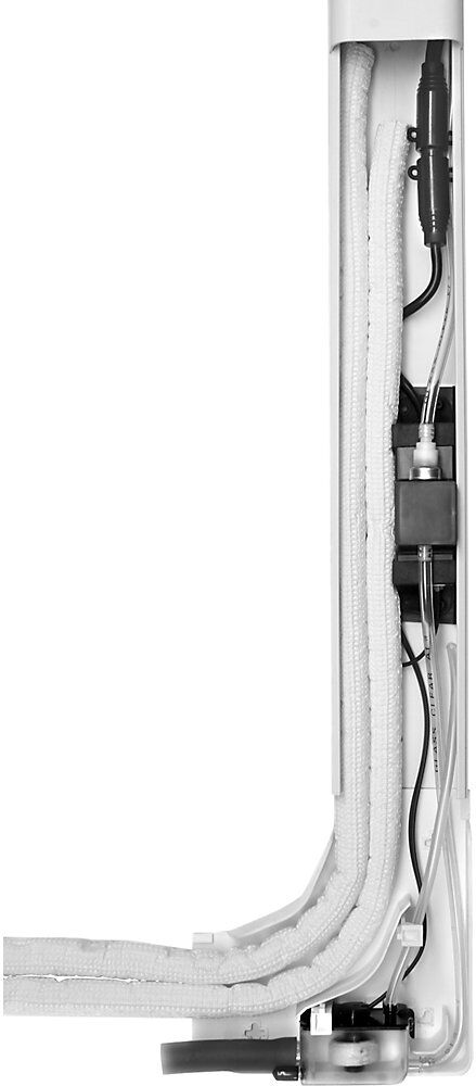 kaiserkraft Mini-Kondensatpumpen-Kit Neotech 14-E800, HxBxT 970 x 170 x 60 mm, schwarz/weiß