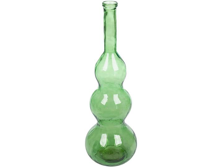 Bodenvase GILDE Bodenvase bauchig Balleros grün , grün, B:33cm H:100cm T:33cm Ø:33cm, Glas, Vasen, Bodenvase