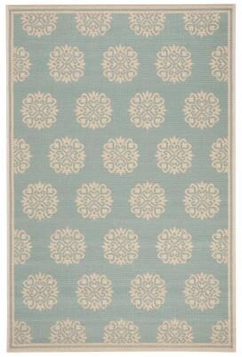 SAFAVIEH Beach House Zelda Indoor/ Outdoor Waterproof Patio Backyard Rug