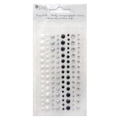 DP Craft Selbstklebende Kristalle und Perlen Mono-Juwelen (41959989)