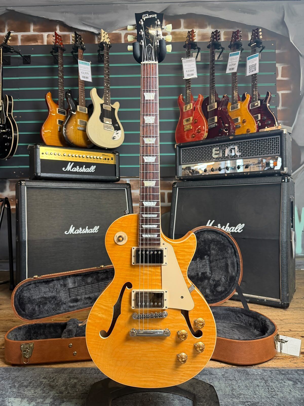 Gibson Les Paul ES Natural 2016 Semi-Hollow Electric Guitar   natural - Refurbished