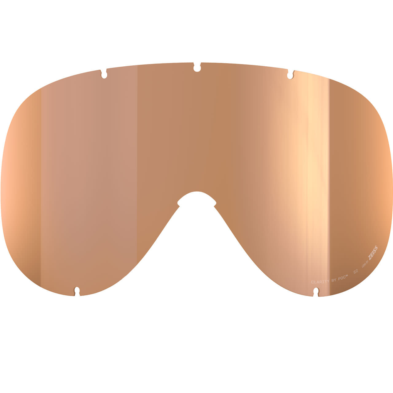 POCito Retina Ersatzscheibe clarity/partly sunny light orange
