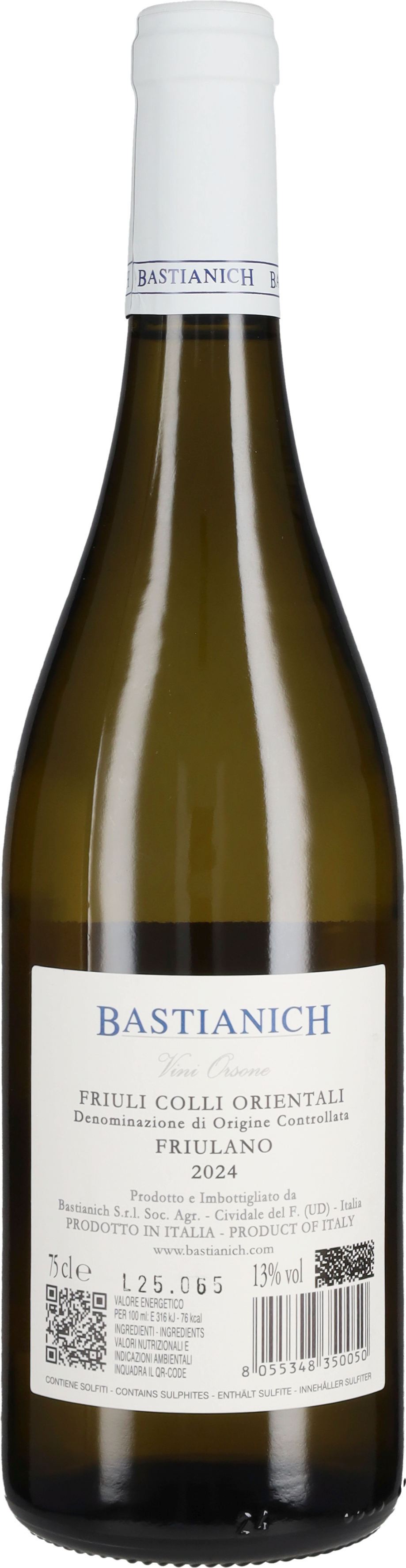 Bastianich Friulano 'Vini Orsone' 2024