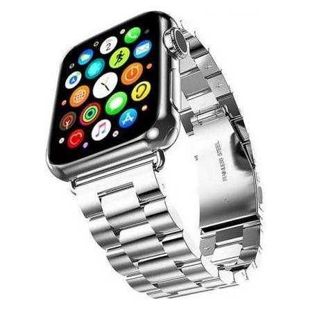 Mercury pasek Metal Apple Watch 384041 mm srebrnysilver (38 mm, 40 mm, 41 mm, Stainless Steel) (8809724801458)