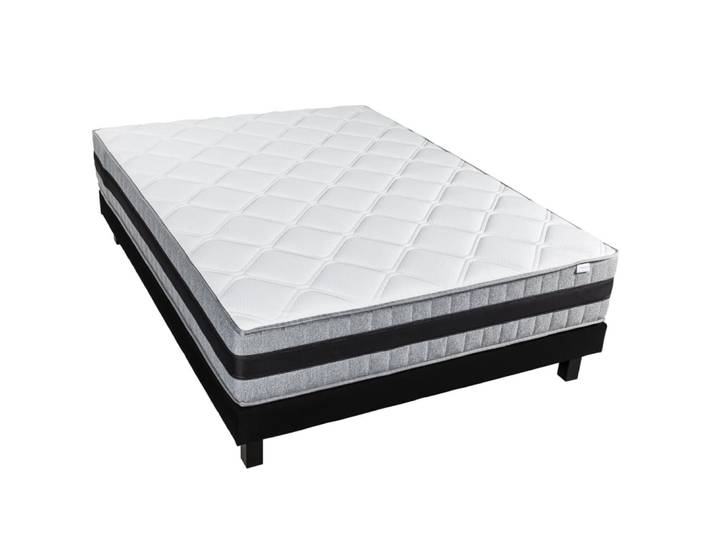 Ensemble matelas 180x200 mémoire de forme + sommier