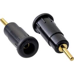 Schnepp BU 2800/SW Sicherheits-Laborbuchse Buchse, Einbau Stift-Ø: 2 mm Schwarz 1 St.