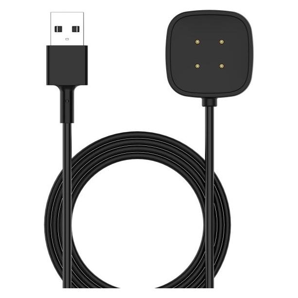 SIGN Fitbit Versa 3 & Sense USB charging cable - Black (EDA00858101)