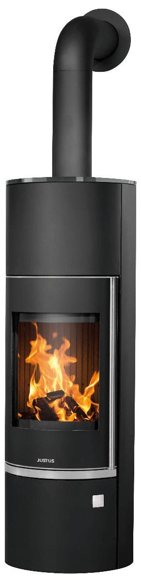 Justus | Kaminofen | Faro Aqua 2.0 | 8,5 kW | Stahl Schwarz, Top Glas