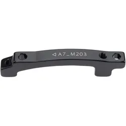 Tektro Adapter 160 auf 203 mm schwarz