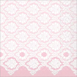 Sovie HORECA Serviette Mandy in altrosa  aus Tissue 40 x 40 cm, 5x100 Stück