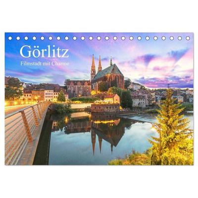 Görlitz - Fimstadt mit Charme (Tischkalender 2027 DIN A5 quer), CALVENDO Monatskalender