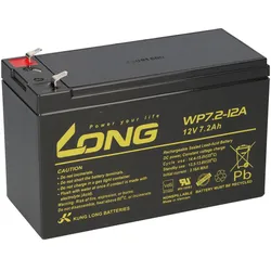 Kung Long AGM Akku 12V 7,2Ah passend für Weinmann ACCUVAC – LC-R127R2PG1