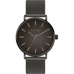 s.Oliver Armbanduhr - Basic Mesh