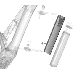 Pinion Batterieabdeckung Pinion IGB | inkl. Schrauben, Federn und Slider