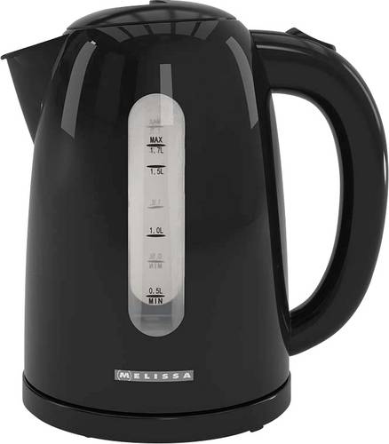 Melissa 16130301 Wasserkocher Kontrollleuchte Schwarz Fassungsvermögen: 1.7l