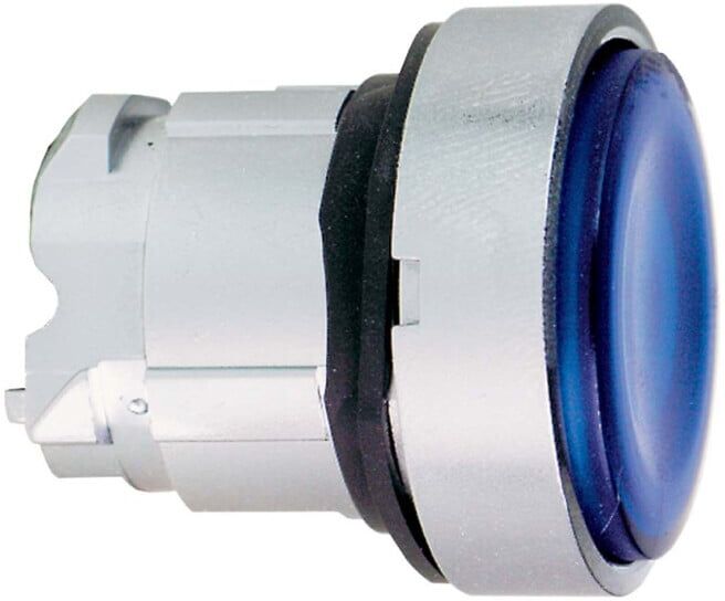 Schneider Electric Bouton-poussoir lumineux fl, module LED bleu ZB4BW363 (ZB4BW363)