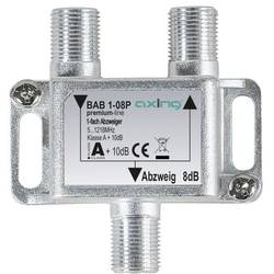 Axing BAB 1-08P Kabel-TV Abzweiger 1-fach 5 - 1218 MHz
