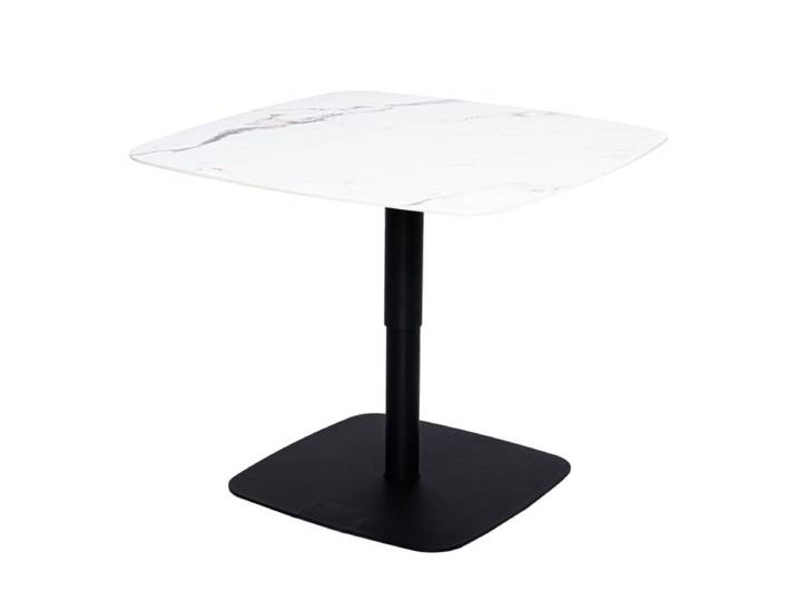 CASA DOMA Lagos Couchtisch aus Keramik in Marmoroptik - höhenve