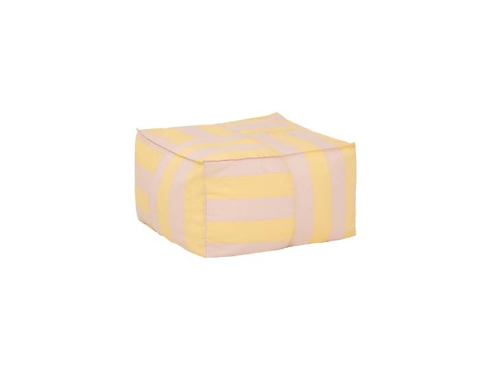 NOBODINOZ - Pouf d'extérieur Otto - Jaune - Polystyrène expansé