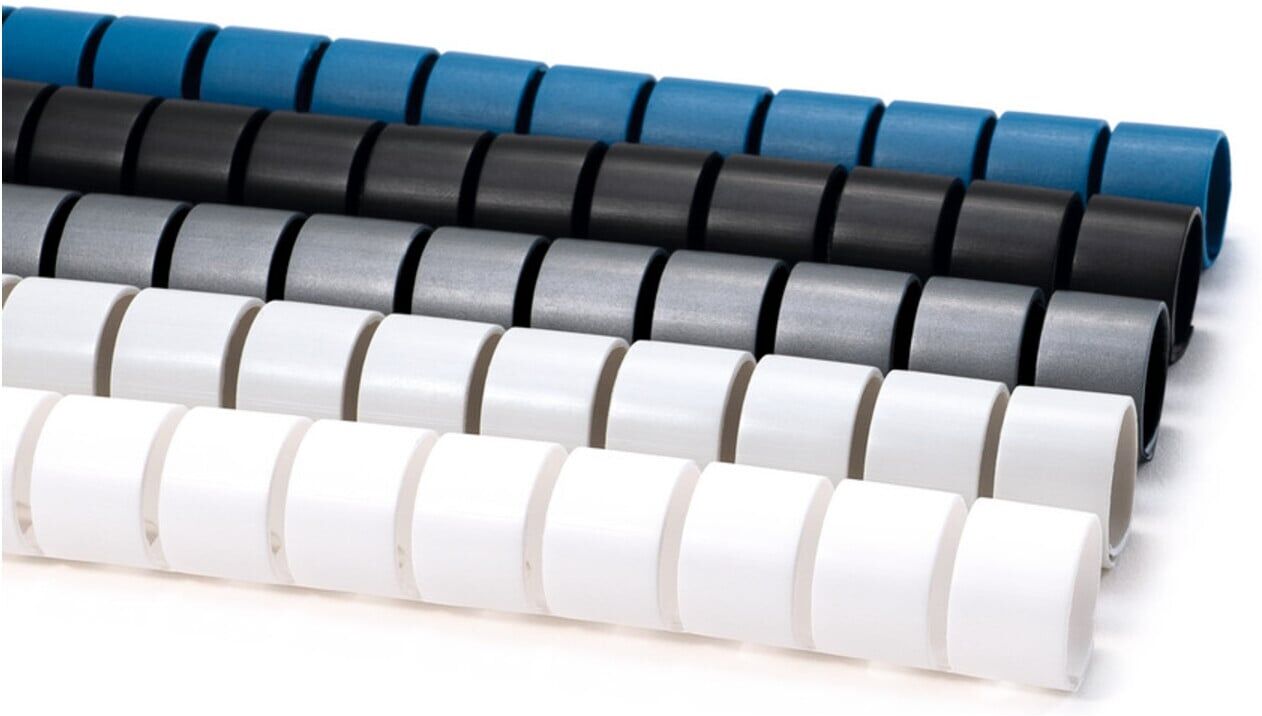 HellermannTyton Schlauch inkl. Werkzeug Spirale, schwarz HWPP25MMPPBKQ1 (161-64401)
