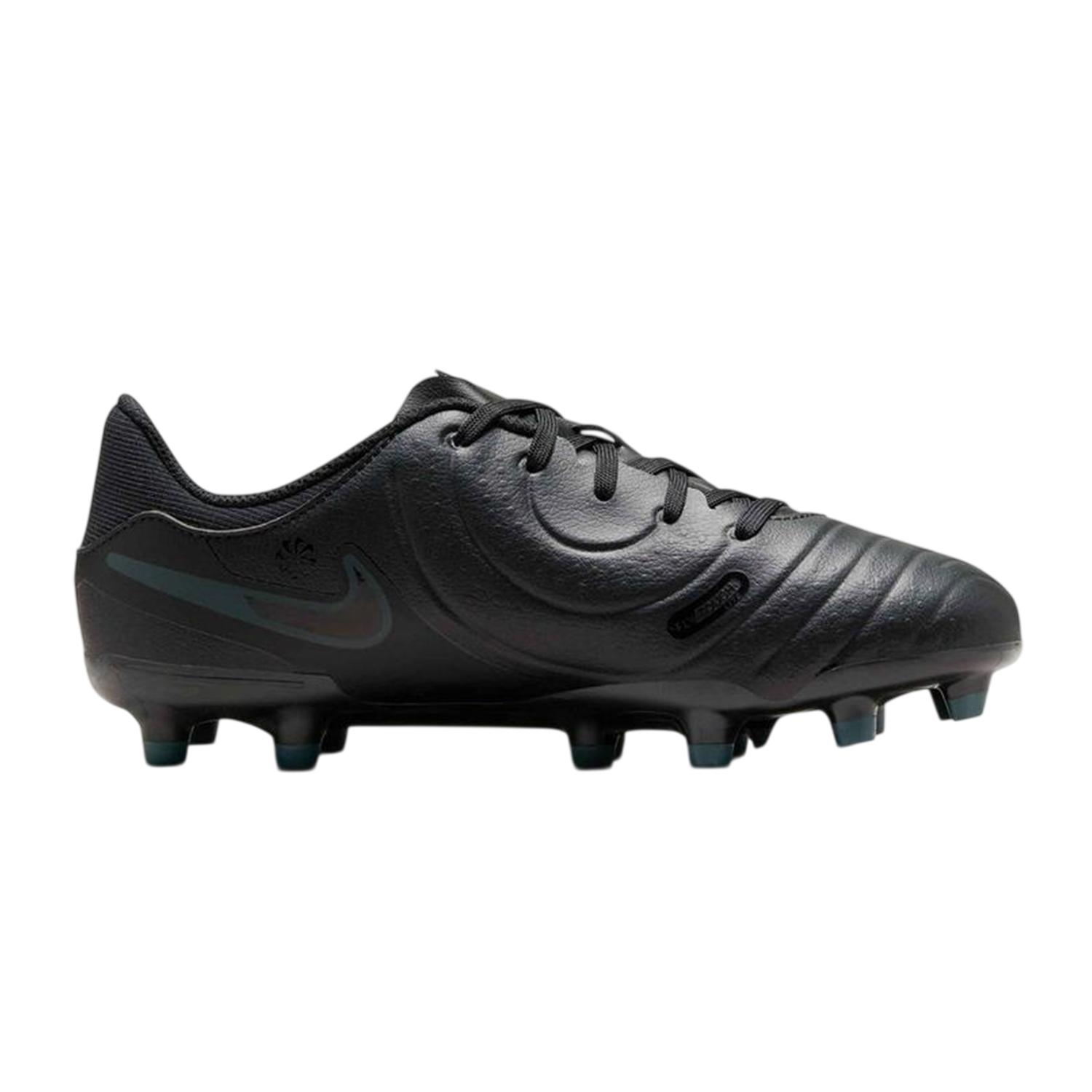 Nike - "Legend 10" Fußballschuhe mit festem Boden für Kinder (Schwarz)