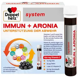 Doppelherz system Immun + Aronia Unterstützung der Abwehr 10 St