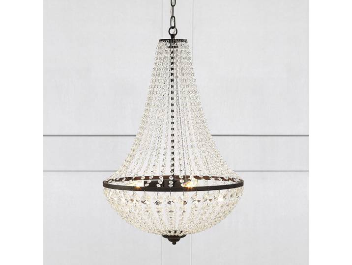 GRÄNSÖ lustre noir 50 cm - Markslöjd - Salon / séjour - Cristal - Multi-ampoules