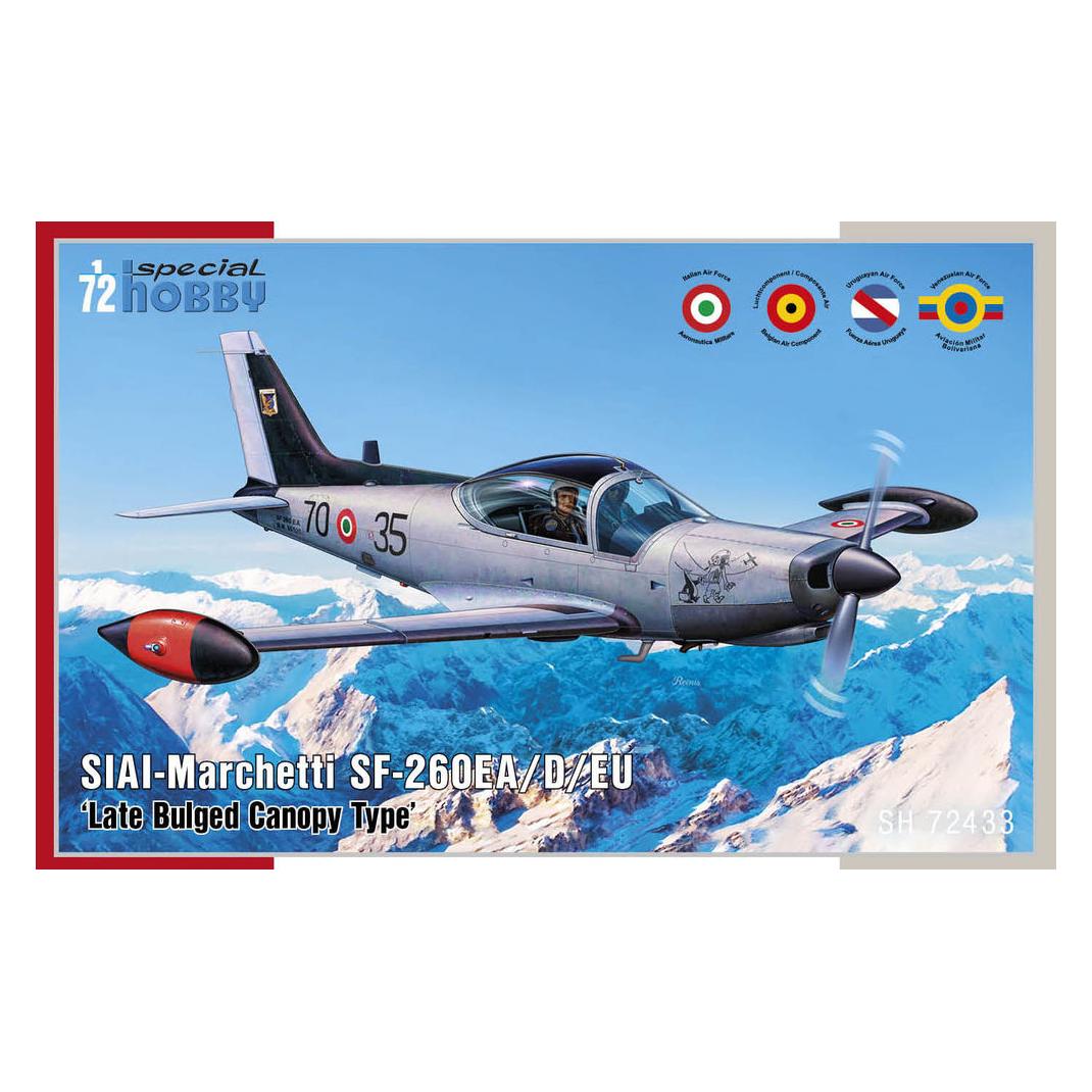 Special Hobby SIAI-Marchetti SF-260EA/D/EU Late Bulged Canopy Type (100-SH72433)