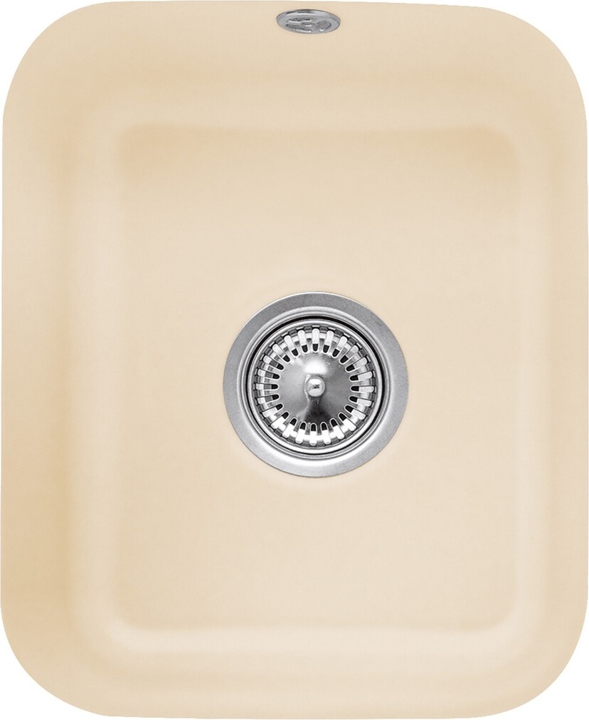 Villeroy & Boch V&B Unterbauspüle CISTERNA 45 370x435mm Handbet snow white