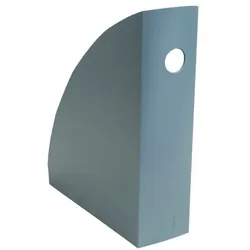 EXACOMPTA Stehsammler »Mag-Cube AutentiK« DIN A4+ grau, 8.2x30.5x26.6 cm