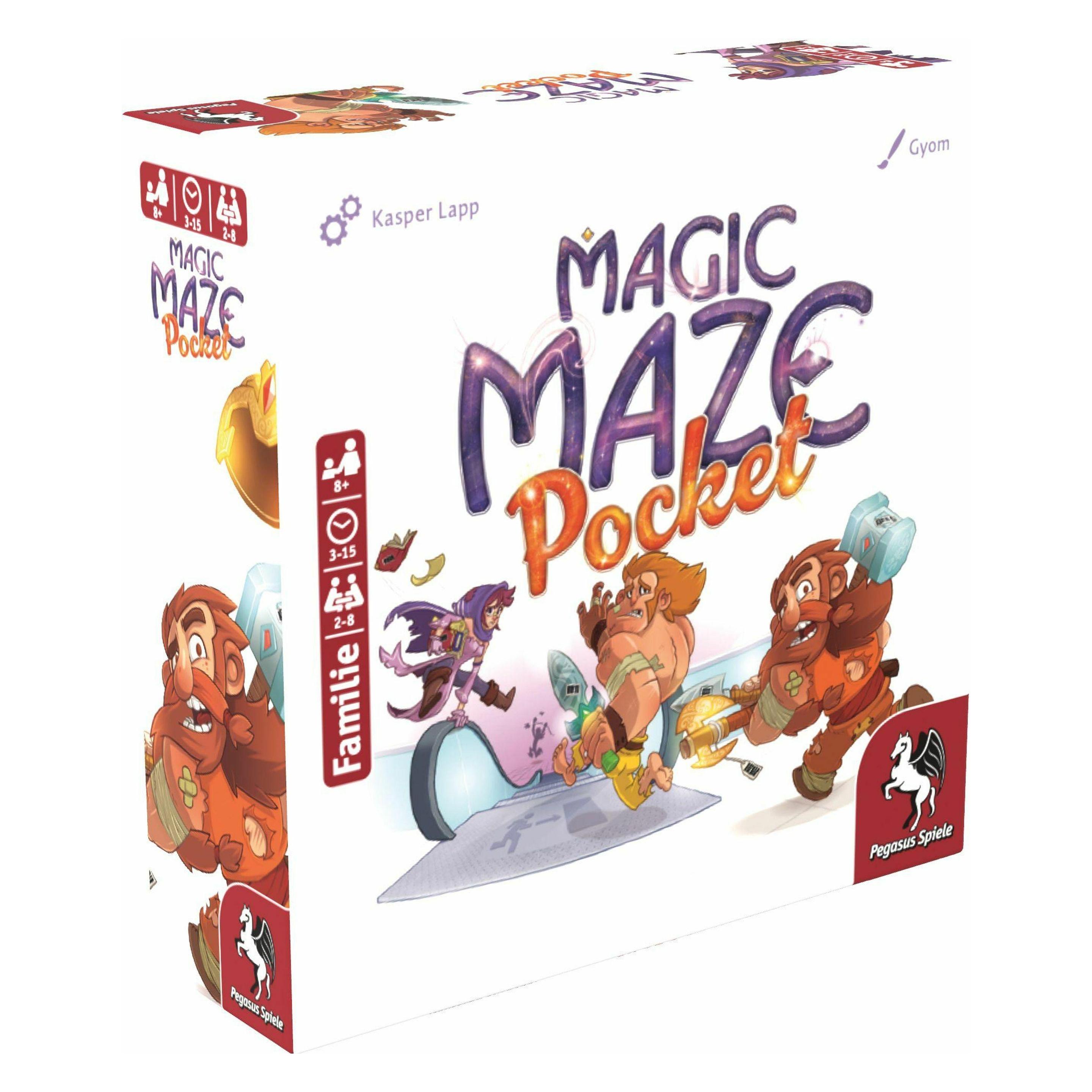Pegasus Magic Maze Pocket (Deutsch, 2 - 8 Spieler) (414734)