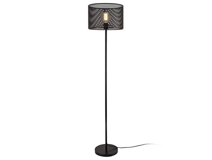 lux.pro Lampadaire Lampe sur Pied Métal Douille 1 x E27 Luminaire Intérieur 153 cm Noir