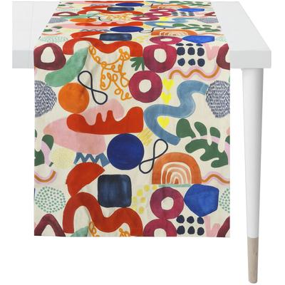Tischläufer APELT "6757", bunt, B:140cm L:48cm, Baumwolle, Tischdecken