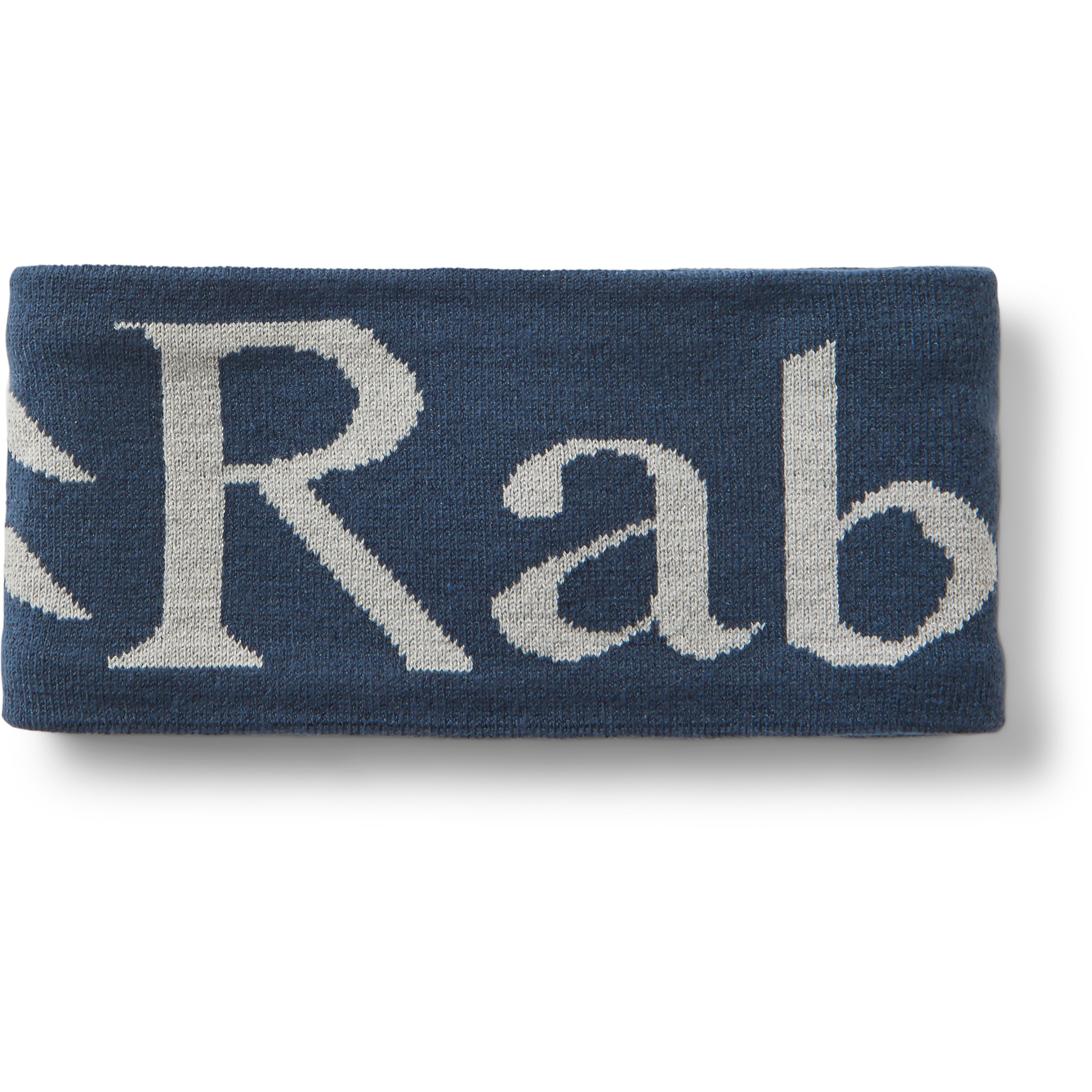 Rab Knitted Logo Stirnbänder blau Lifestyle Atmungsaktiv