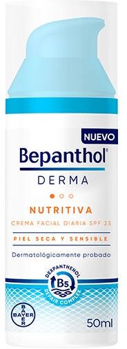 BEPANTHOL Crema Facial Nutritiva SPF25