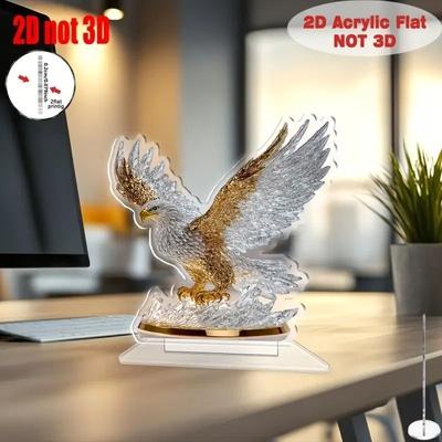 Uplifted Finds Flapping Eagle Desktop Decora Ornament Aesthetic Office And Home Decor a