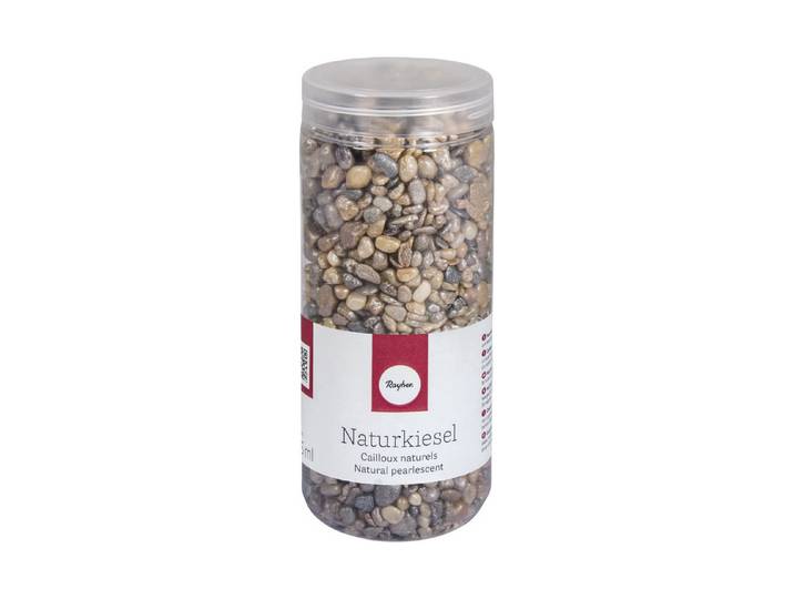 Rayher Naturkiesel mit Perlmuttglanz 475 ml