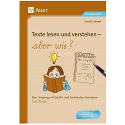Texte lesen und verstehen - aber wie?, Schulbücher von Ursula Lassert
